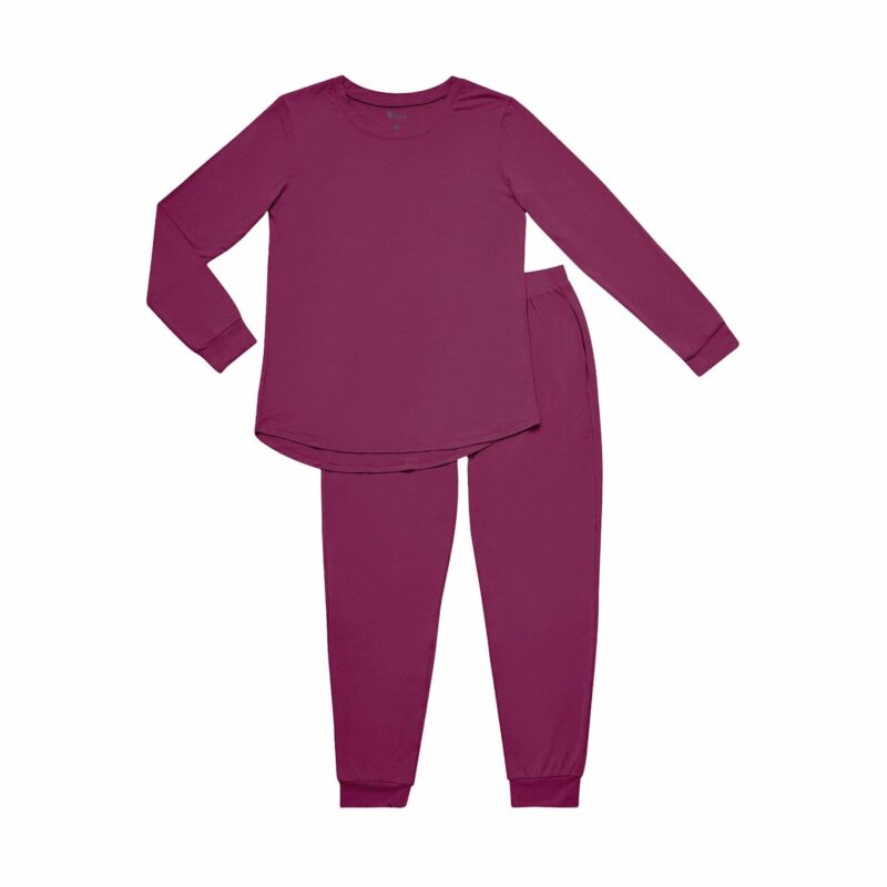 Kyte BABY Women's Jogger Pajama Set in Dahlia