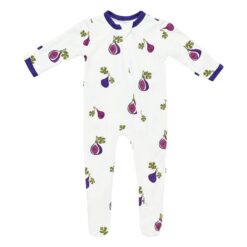 Kyte BABY Zippered Footie in Fig