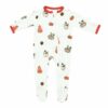 Kyte BABY Zippered Footie in Pumpkin