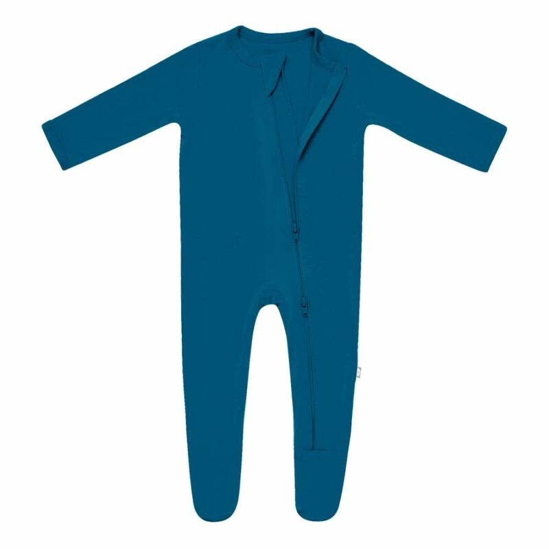 Kyte BABY Zippered Footie in Baltic