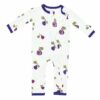 Kyte BABY Zippered Romper in Fig