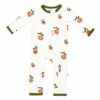 Kyte BABY Zippered Romper in Persimmon