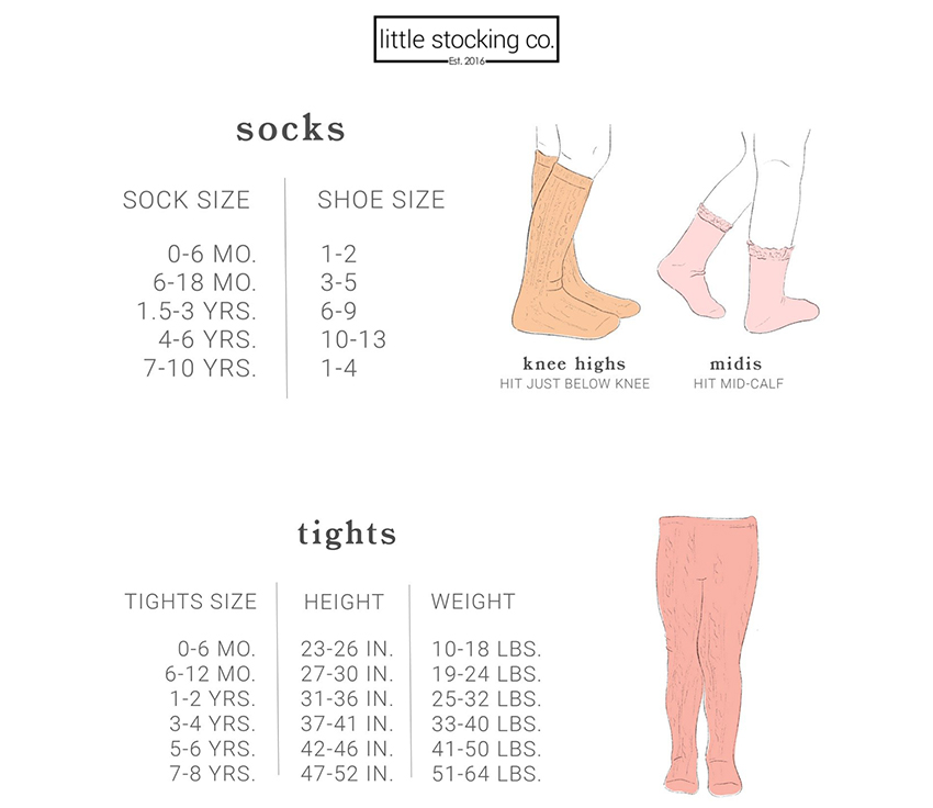 Little Stocking Co Tree Fair Isle Knee High Socks – Blossom