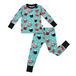Peregrine Kidswear Christmas Cocoa Bamboo Two-Piece Pajamas