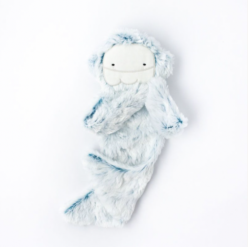 Slumberkins Ice Blue Yeti Snuggler and Seal Mini Mindfulness Limited Edition Gift Set