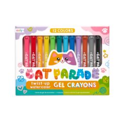 Ooly Cat Parade Gel Crayons Set of 12