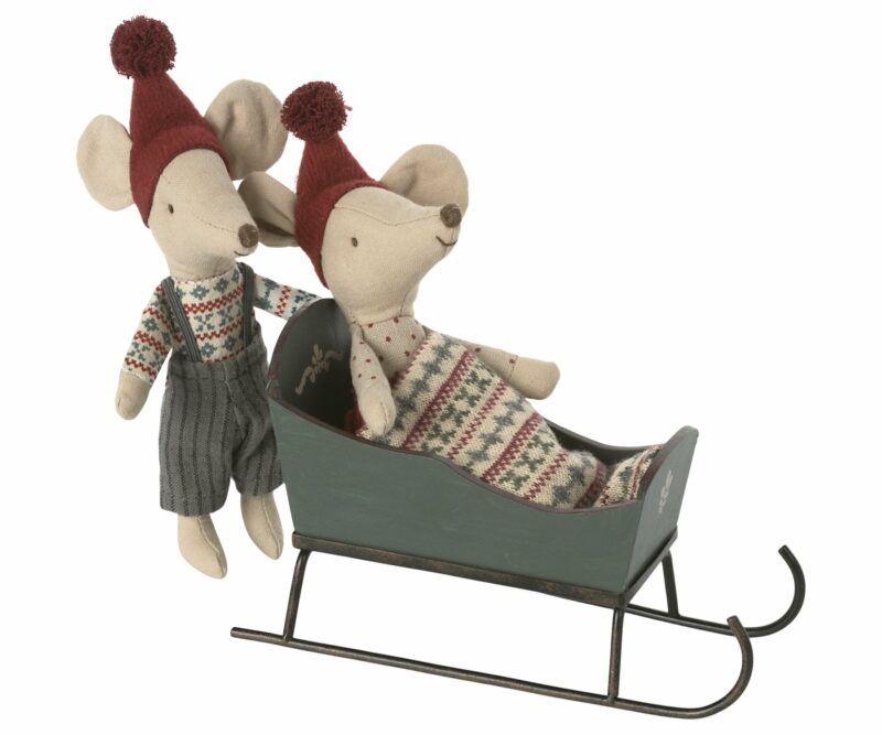 Maileg Mouse Sleigh