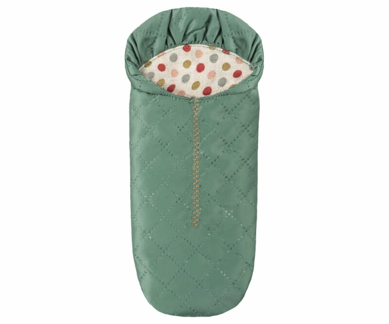 Maileg Mouse Sleeping Bag in Petrol