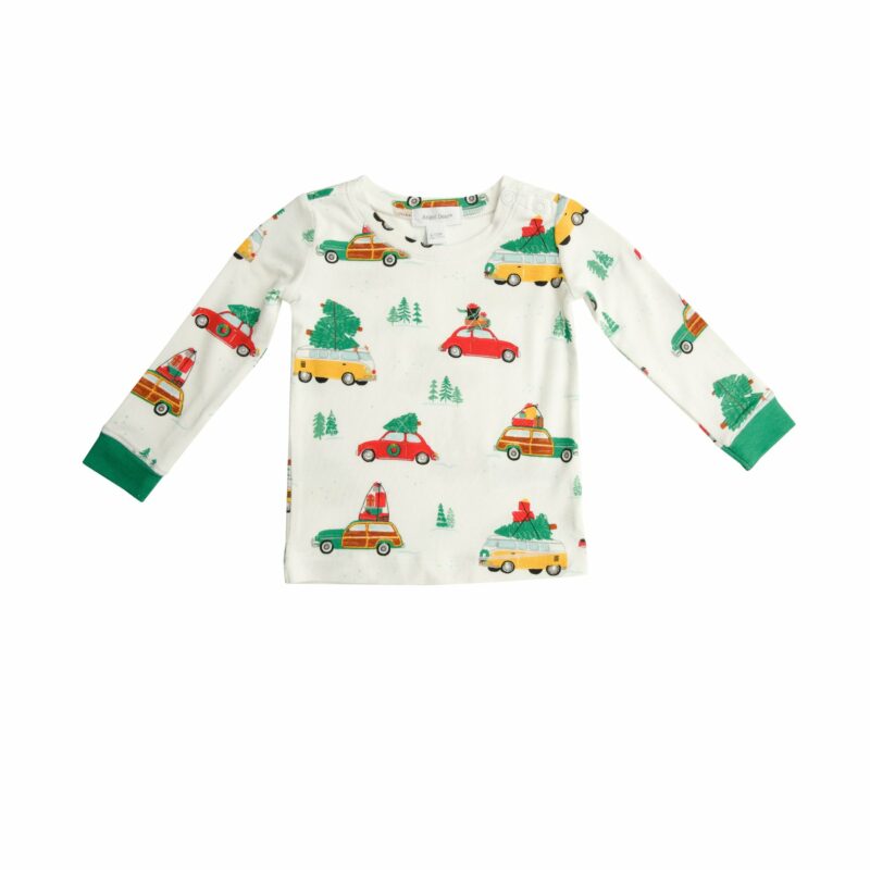 Angel Dear Trees on Cars Bamboo Lounge Wear Set