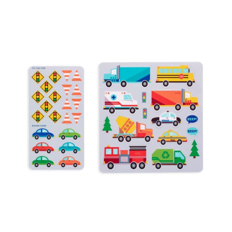 Ooly Play Again! Working Wheels Mini On-The-Go Activity Kit