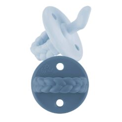 Itzy Ritzy Sweetie Soother Blue Orthodontoic Pacifier Set