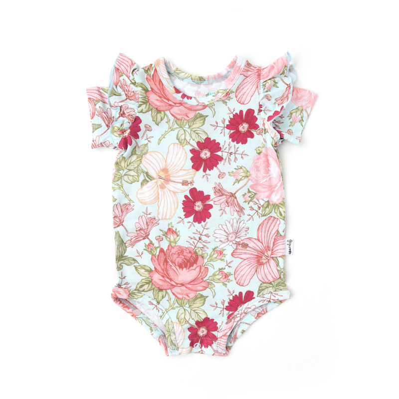 Gigi and Max Sutton Flutter Bodysuit – Blossom