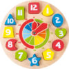 Legler Toys Clock Educational Shape Sorting Game