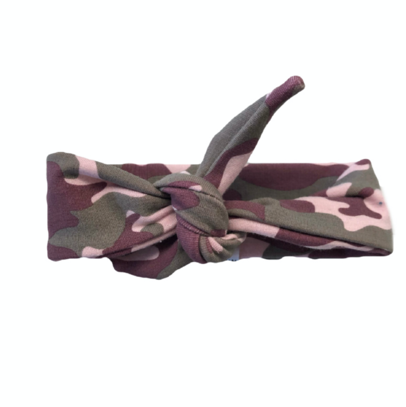 Portage and Main Pink Camo Headband