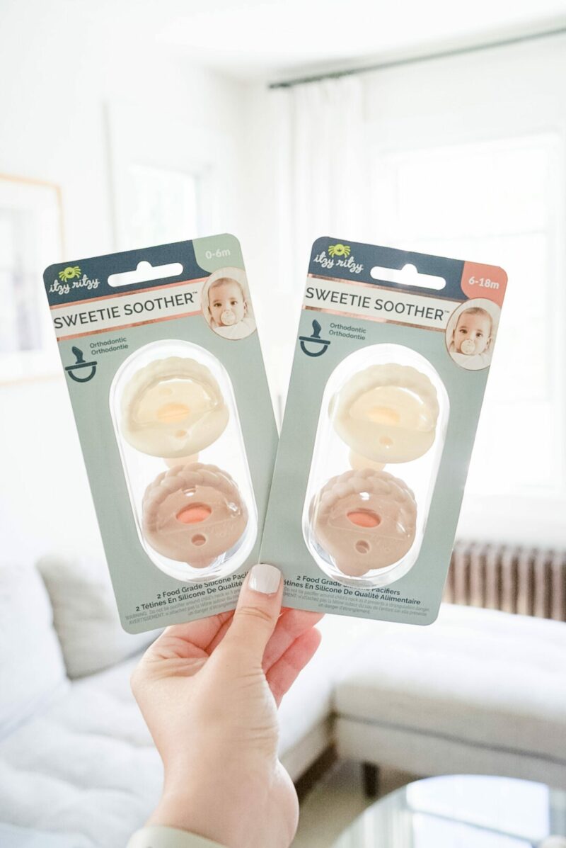 Itzy Ritzy Sweetie Soother Neutral Orthodontic Silicone Pacifier Set