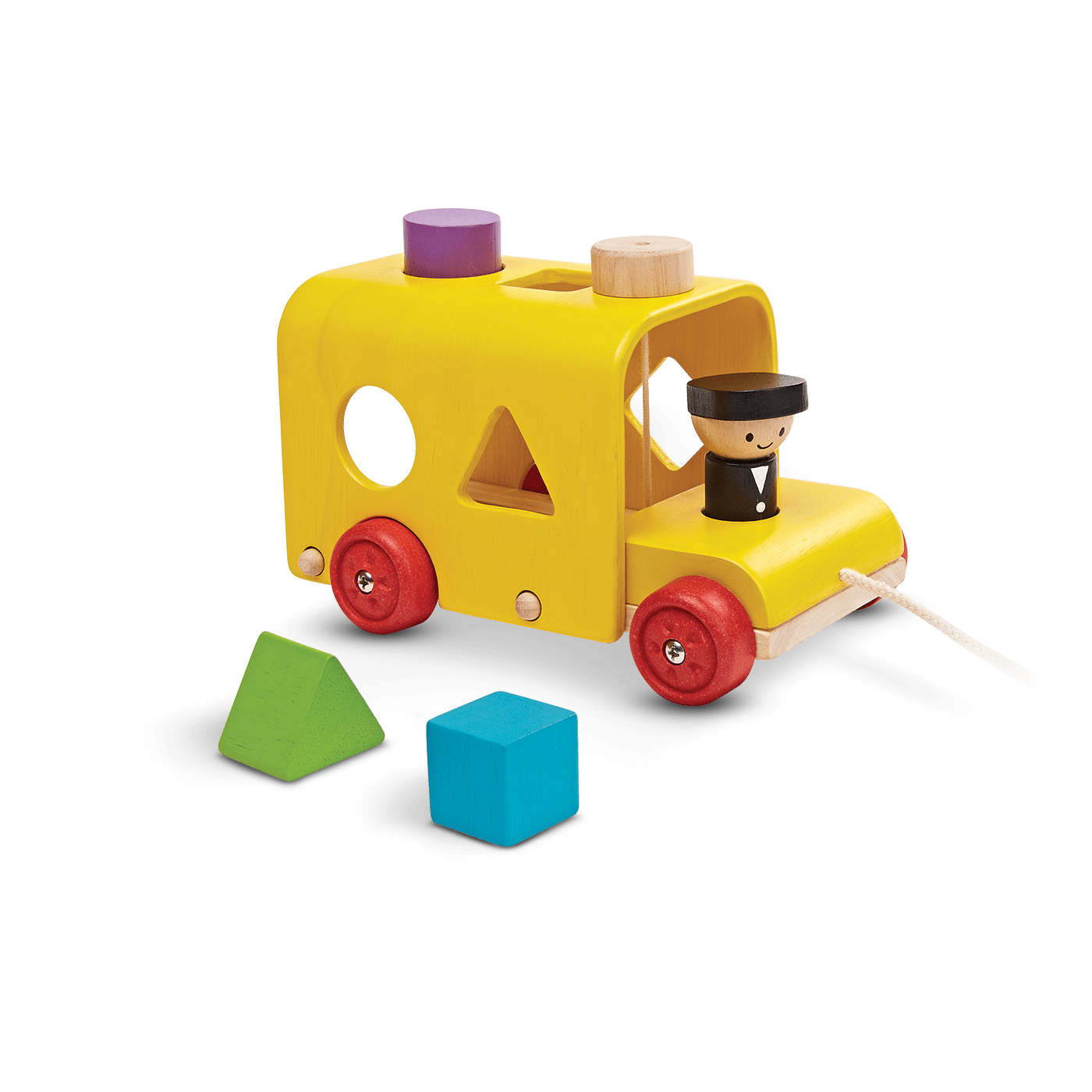 Sorting Bus Wooden Shape Sorter from PlanToys Blossom