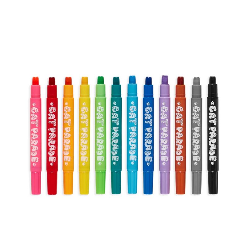 Ooly Cat Parade Gel Crayons Set of 12