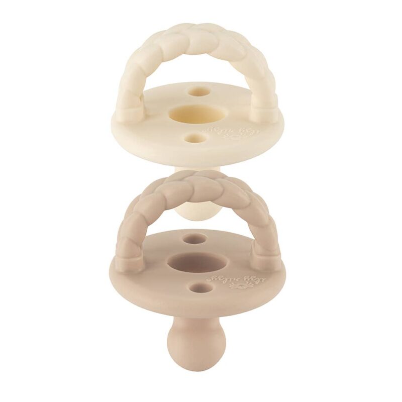 Itzy Ritzy Sweetie Soother Neutral Orthodontic Silicone Pacifier Set