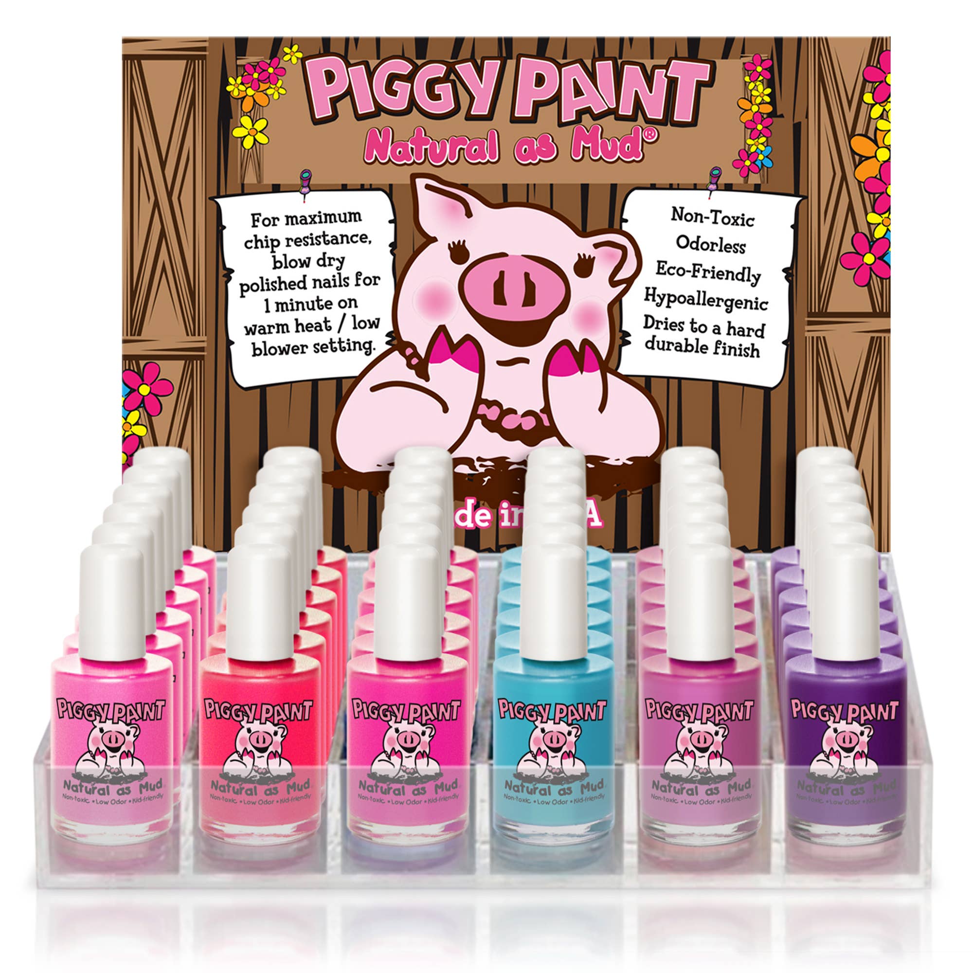 Piggy Paint Rainbow 4 Polish Box Set