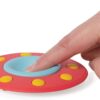 Manhattan Toy Flying Saucer UFO Silicone Teether