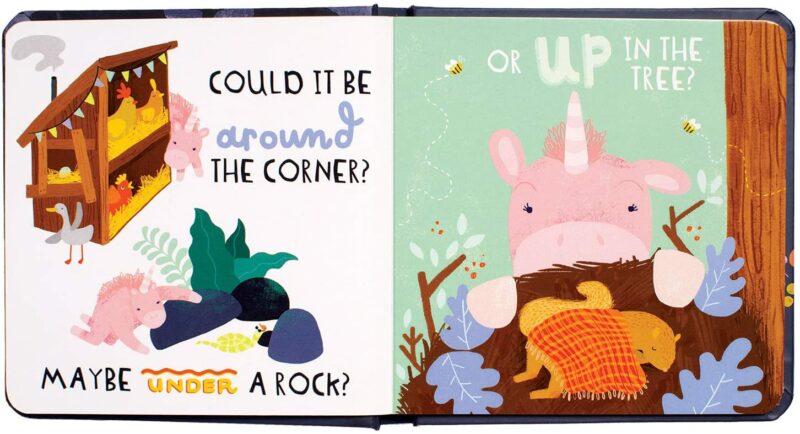Manhattan Toy Finding Home - A Little Unicorn's Tale Board Book