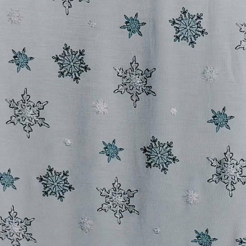 Kyte BABY Long Sleeve Bodysuit in Snowflake Kyte BABY Long Sleeve Bodysuit in Snowflake