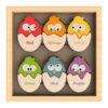 BeginAgain Toys Color 'N Eggs Bilingual Matching Puzzle