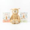 Slumberkins Honey Alpaca Kin Stress Relief Limited Edition Board Book Bundle