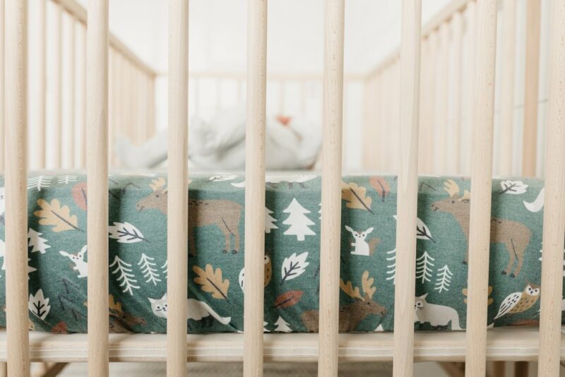 Copper Pearl Atwood Premium Crib Sheet