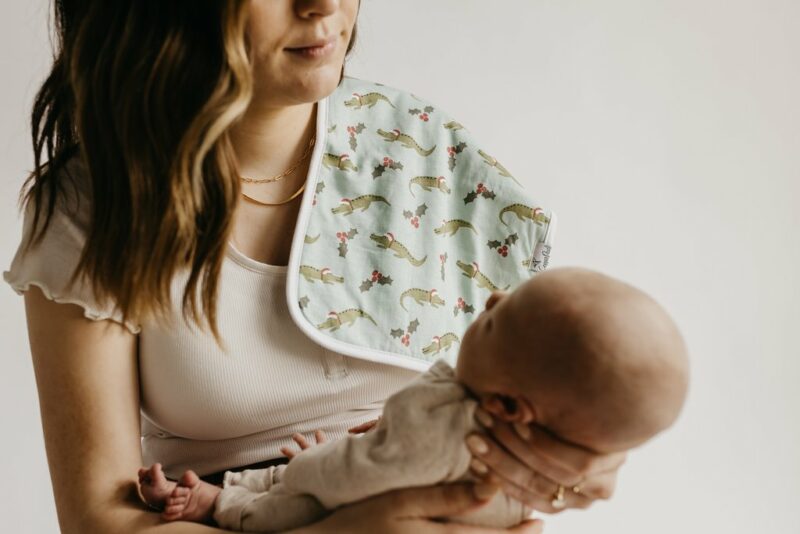 Copper Pearl Polar Burp Cloth Set 3-Pack