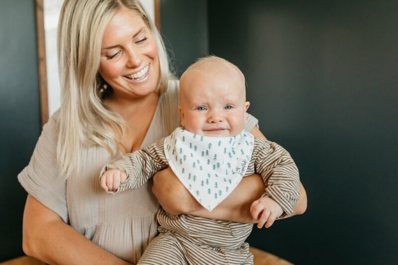 Copper Pearl Atwood Baby Bandana Bib Set 4-Pack