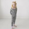 Little Sleepies Snow Leopard Two-Piece Bamboo Viscose Pajama Set