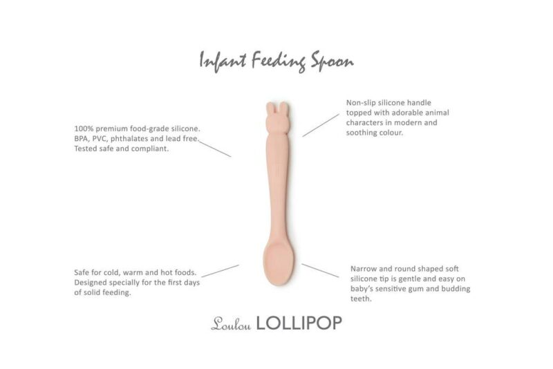 Loulou Lollipop Bunny Feeding Spoon