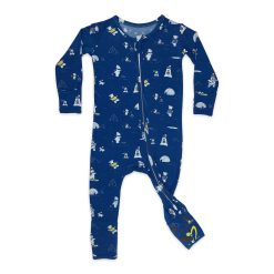 Bellabu Bear Polar Bear Bamboo Convertible Footie