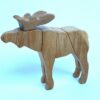 Poppy Baby Co Moose Handmade Wooden Toy Figurine