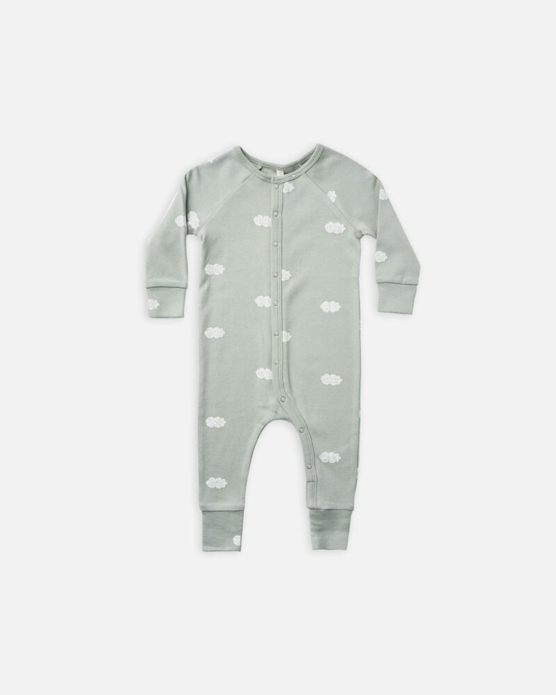 Rylee+Cru Clouds Long John Pajamas