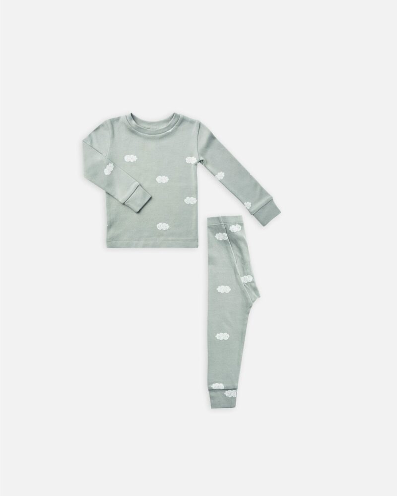 Rylee & Cru Clouds Pajama Set