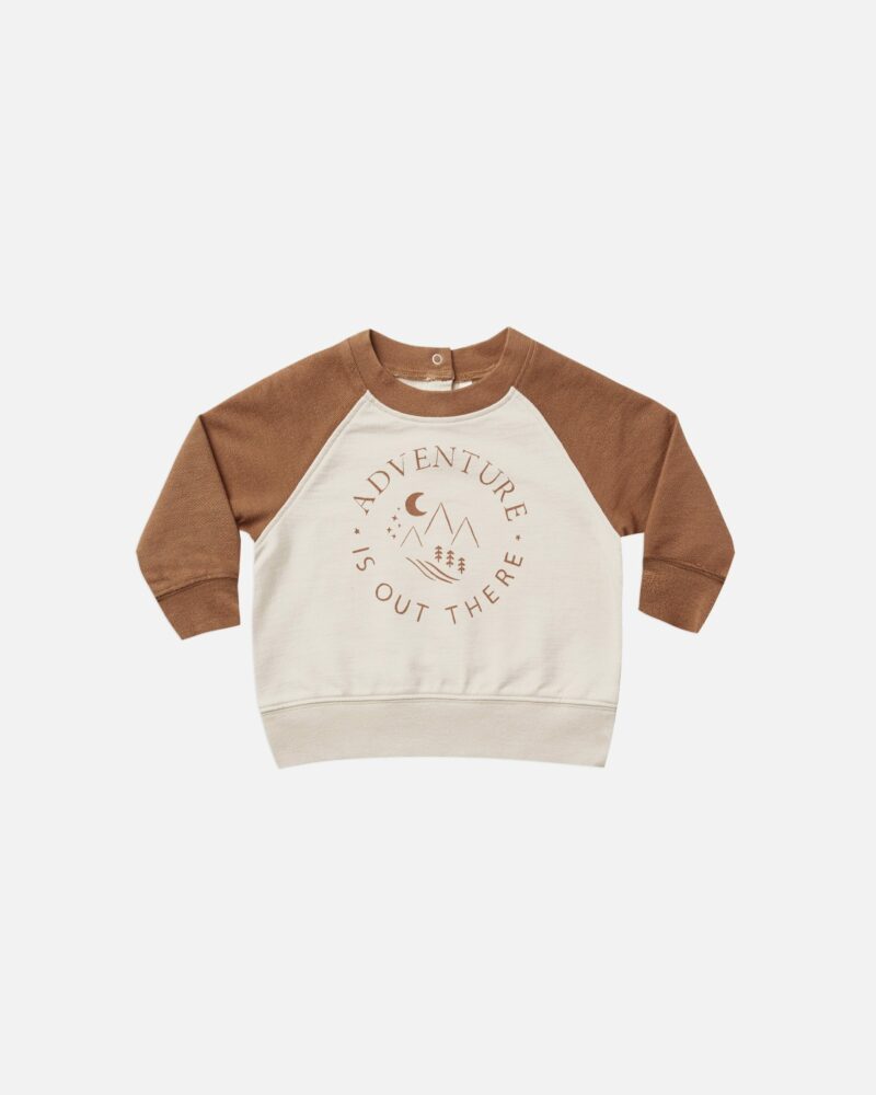 Rylee & Cru Adventure is Out There Raglan Sweatshirt