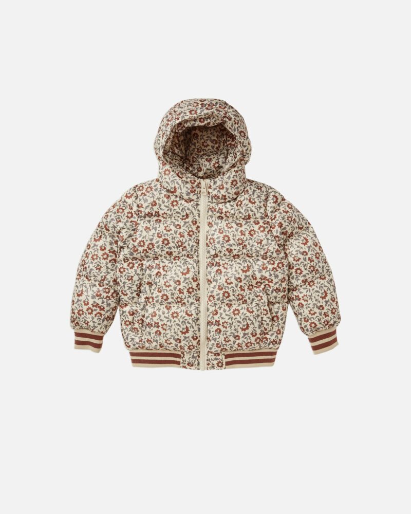 Rylee & Cru Vintage Floral Puffer Jacket