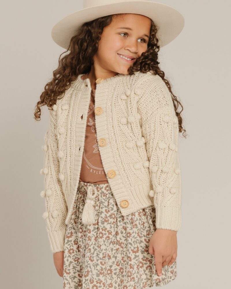 Rylee & Cru Stone Bobble Cardigan