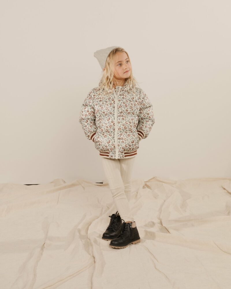 Rylee & Cru Vintage Floral Puffer Jacket