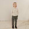 Rylee & Cru Wine Check Collared Shirt