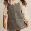 Rylee & Cru Indigo Odette Overall Dress