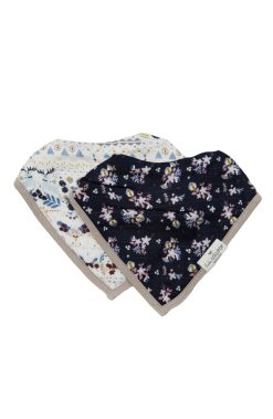 Loulou Lollipop Fair Isle Bandana Bib Set