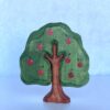 Poppy Baby Co Hand Carved Apple Tree Toy