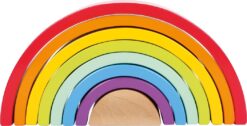 Legler Toys Large Rainbow Building Block Playset