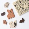 Wee Gallery Woodland Animals Wooden Tray Puzzle