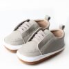 Little Love Bug Company Gray Carter Slip-On Sneakers