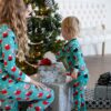 Peregrine Kidswear Christmas Cocoa Bamboo Footed Sleeper