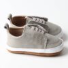 Little Love Bug Company Gray Carter Slip-On Sneakers